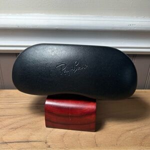 Ray-Ban Universal Medium Black Hard Sunglasses Eyeglasses Case NWOT
